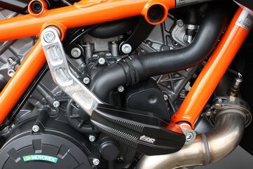 GSGモトテクニック リプレイスメントパッド 左側 (クラッシュパッドセット適合品番: 1505040-KM13) | KM13-EP-150-50-40-L