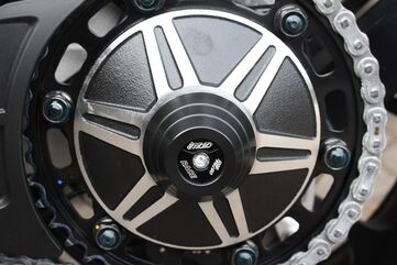 GSGモトテクニック クラッシュパッドセット (リアホール用) Ducati モンスター 937 (2021 -) | 33E-33E-D40