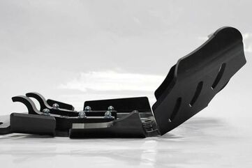 AXP-Racing / エーエックスピーレーシング Xtrem HDPE スキッドプレート - ブラック | AX1421