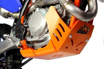 AXP-Racing / エーエックスピーレーシング Xtrem HDPE スキッドプレート - オレンジ | AX1483