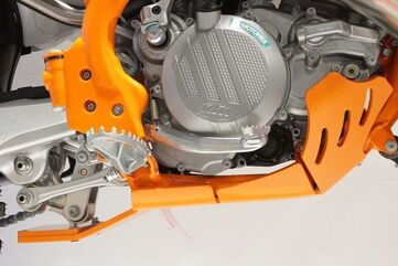 AXP-Racing / エーエックスピーレーシング Xtrem HDPE スキッドプレート - オレンジ | AX1484