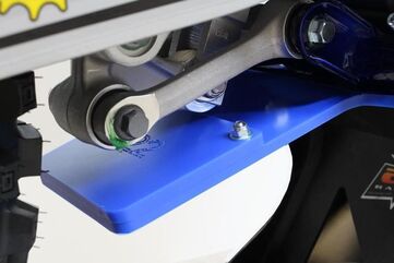 AXP-Racing / エーエックスピーレーシング Xtrem HDPE スキッドプレート - ブルー | AX1514
