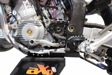 AXP-Racing / エーエックスピーレーシング Xtrem HDPE スキッドプレート - ブラック | AX1539