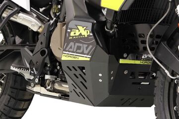 AXP-Racing / エーエックスピーレーシング Adventure スキッドプレート HDPE 8mm - ブラック | AX1622