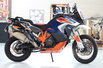 AXP-Racing / エーエックスピーレーシング Adventure スキッドプレート HDPE 8mm - オレンジ | AX1628