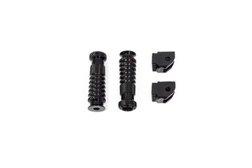 GILLES TOOLING / ギルズツーリング フットレストキット ブラック UF16 | RGK-350-UF16-B