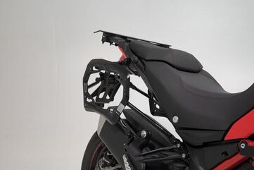 SW-MOTECH PRO side carriers Black. Ducati Multistrada 1200/1260 / 950 (15-). | KFT.22.114.30000/B