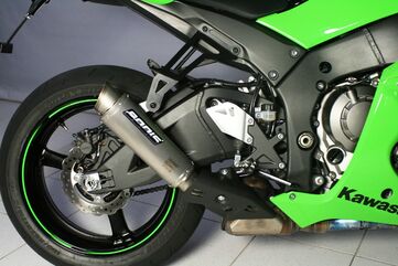 Bodis（ボディス）スリップオンマフラー フルチタン GPC-1 ヨーロッパ公道走行認可 for NINJA ZX-10R(11-) | KZX10R-054