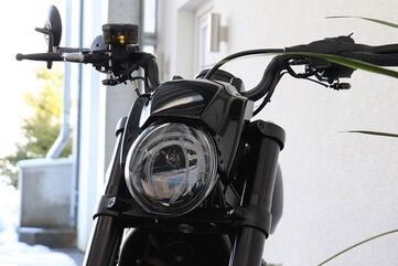 CULT-WERK / カルト・ベルグ HARLEY SPORTSTER S - HEADLIGHT KIT NRS STYLE INCL. LED HEADLIGHTS (FROM 2021) | HD-SPS016
