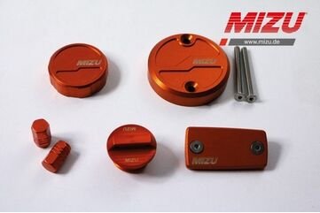 Mizu アルミニウムパーツセット オレンジアルマイト | 3064202