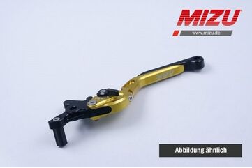 Mizu クラッチレバー ABE認可品 ゴールド | 309G2991515