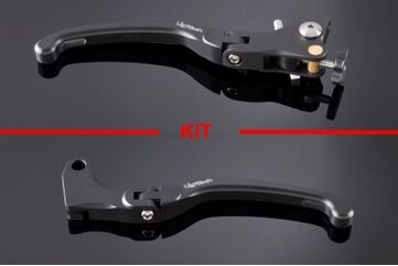 Lightech / ライテック ブレーキレバー KIT AND CLUTCH (TYPE J). (ADJUSTABLE BRAKE LEFT FROM DX). | KLEV111J