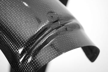 FULLSIX FRONT MUDGUARD Color - CLEAR COAT | MD-S99X-C01