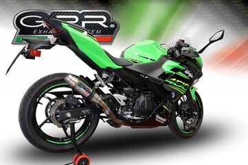 GPR / ジーピーアール Original For Kawasaki Z 400 2018/20 E4 レーシング Full Exhaust Deeptone Inox | CO.K.173.RACE.DE