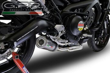 GPR / ジーピーアール Original For Yamaha Mt-09 Tracer/Fj-09 Tr 2015/16 E3 Homologated Full Exhaust M3 Inox | CO.Y.187.M3.INOX