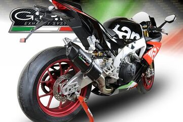 GPR / ジーピーアール Original For Aprilia Rsv4 1100 2019/20 E4 Homologated Slip-On Catalized Furore Evo4 Nero | E4.A.73.CAT.FNE4
