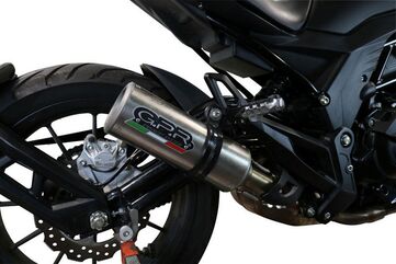 GPR / ジーピーアール Original For Benelli 502 C 2019/20 E4 Homologated スリッポンエキゾースト M3 Inox | E4.BE.20.M3.INOX