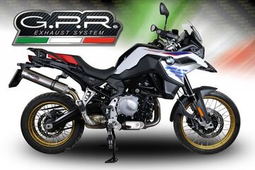 GPR / ジーピーアール Original For Bmw F 850 Gs - Adventure 2018/20 E4 Homologated スリッポンエキゾースト M3 Inox | E4.BM.94.M3.INOX