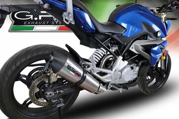 GPR / ジーピーアール Original For Bmw G 310 R 2017/20 E4 Homologated Full Catalized Gp Evo4 Titanium | E4.BM.CAT.93.GPAN.TO