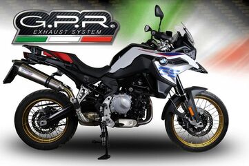 GPR / ジーピーアール Original For Bmw F 850 Gs - Adventure 2018/20 E4 Homologated スリッポンエキゾースト Gp Evo4 Titanium | E4.BMW.94.GPAN.TO