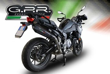 GPR / ジーピーアール Original For Bmw F 750 Gs 2018/20 E4 Homologated スリッポンエキゾースト Gp Evo4 Poppy | E4.BMW.95.GPAN.PO