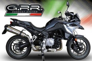 GPR / ジーピーアール Original For Bmw F 750 Gs 2018/20 E4 Homologated スリッポンエキゾースト Gp Evo4 Titanium | E4.BMW.95.GPAN.TO