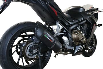GPR / ジーピーアール Original For Honda Cbr 650 F 2017/18 E4 Homologated Full Exhaust Catalized Furore Evo4 Nero | E4.CO.H.249.1.CAT.FNE4