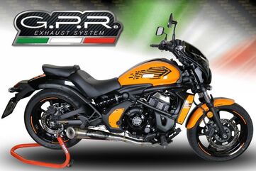 GPR / ジーピーアール Original For Kawasaki Vulcan 650 2018/20 E4 Homologated Full Exhaust Catalized Powercone Evo | E4.CO.K.172.CAT.PCEV