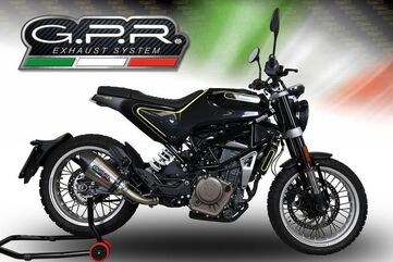 GPR / ジーピーアール Original For Husqvarna Vitpilen 401 2018/19 E4 Homologated スリッポンエキゾースト Gp Evo4 Titanium | E4.HU.48.GPAN.TO