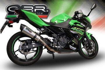 GPR / ジーピーアール Original For Kawasaki Z 400 2018/20 E4 Homol.スリッポンエキゾースト Gp Evo4 Titanium | E4.K.173.GPAN.TO