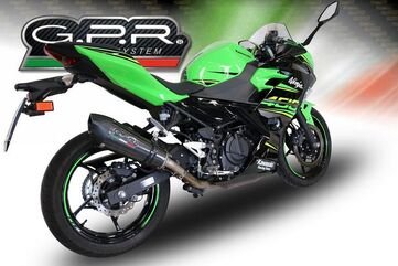 GPR / ジーピーアール Original For Kawasaki Ninja 400 2018/20 E4 Homol.スリッポンエキゾースト Gp Evo4 Poppy | E4.K.174.GPAN.PO