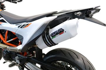 GPR / ジーピーアール Original For Ktm Smc 690 R 2019/20 E4 Homologated スリッポンエキゾースト Catalized Albus Evo4 | E4.KT.202.ALBE4