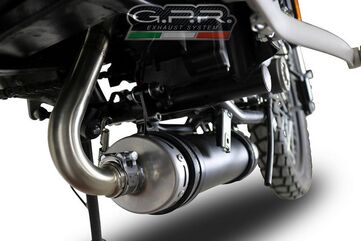 GPR / ジーピーアール Original For Rieju Century 125 2018/20 E4 Homologated Full Exhaust Catalized Deeptone Inox | E4.RJ.3.CAT.DE