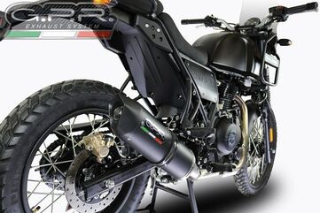 GPR / ジーピーアール Original For Royal E. Himalayan 410 2017/20 E4 D.36 Homologated Slip-On Catalized Furore Evo4 Nero | E4.ROY.CAT.FNE4