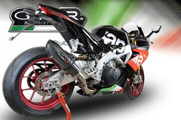 GPR / ジーピーアール Original For Aprilia Rsv4 1000 2017/18 E4 Homologated Slip-On Catalized Gp Evo4 Poppy | E.A65.CAT.GPAN.PO