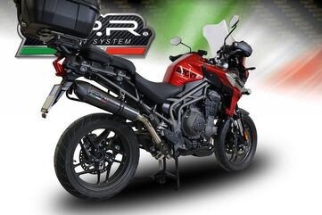 GPR / ジーピーアール Original For Triumph Tiger 1200 Explorer 2017/20 E4 Homologated スリッポンエキゾースト Gp Evo4 Poppy | E4.T.92.GPAN.PO