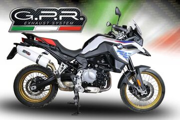 GPR / ジーピーアール Original For Bmw F 850 Gs - Adventure 2021/22 E5 Homologated スリッポンエキゾースト Albus Evo4 | E5.BM.94.ALBE4