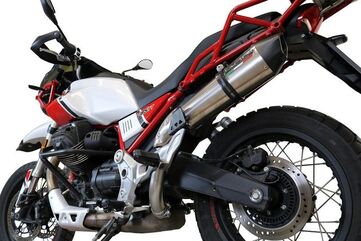 GPR / ジーピーアール Original For Moto Guzzi V85 Tt 2019/20 E4 レーシング スリッポンエキゾースト Gpe Ann.Titanium | GU.61.RACE.GPAN.TO