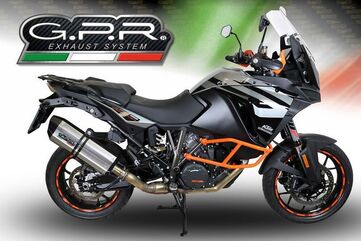 GPR / ジーピーアール Original For Ktm Lc 8 Adventure 1050 2015/16 E3 Homologated スリッポンエキゾースト Sonic Titanium | KTM.76.SOTIT