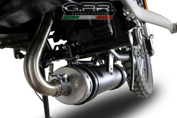 GPR / ジーピーアール Original For F.B. Mondial Hps 125 > Apr 2018/20 E4 レーシング Full Exhaust Deeptone Inox | MD.3.RACE.DE