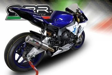 GPR / ジーピーアール Original For Yamaha Yzf R1/R1-M 2017/20 E4 レーシング スリッポンエキゾースト M3 Titanium Natural | Y.200.RACE.M3.TN