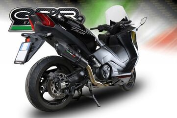 GPR / ジーピーアール Original For Yamaha T-Max 530 2017/19 E4 Homologated Full Exhaust Catalized Gp Evo4 Poppy | YA.CAT.9.GPAN.PO