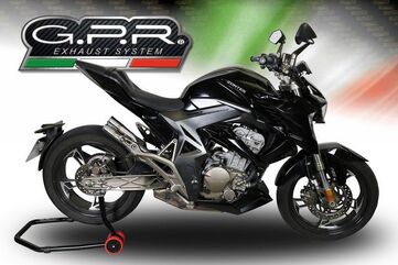 GPR / ジーピーアール Original For Zontes Zx 310 R - X 2018/20 E4 Homologated スリッポンエキゾースト F205 | Z.3.F205