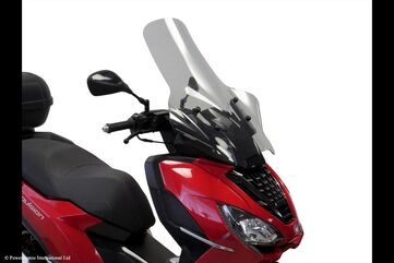 Powerbronze / パワーブロンズ Scooter Screens for PEUGEOT PULSION ALLURE 125 18-23/PULSION GT 125 18-23/PULSION 125 RS 18-23 (685 MM HIGH)/CLEAR | 420-PE101-000