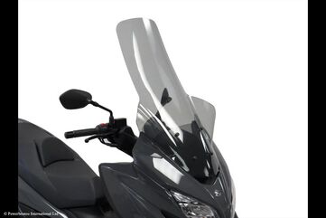 Powerbronze / パワーブロンズ Scooter Screens for SUZUKI BURGMAN 400 17-23 (WITH HAND BLISTERS) (850 MM HIGH)/LIGHT TINT | 420-S138-001