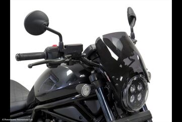 Powerbronze / パワーブロンズ Light Screen for HONDA CMX1100 REBEL 21-23 (225 MM HIGH)/RED | 430-U324A-005