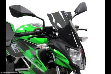 Powerbronze / パワーブロンズ Light Screen for KAWASAKI Z125 19-23 (310 MM HIGH)/LIGHT TINT | 430-U328A-001