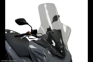 Powerbronze / パワーブロンズ Scooter Screens for SYM JET X 21-23 (WITH HAND BLISTERS) (710 MM HIGH)/LIGHT TINT | 430-U331-001
