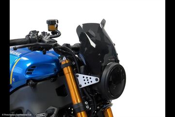 Powerbronze / パワーブロンズ Light Screen for YAMAHA XSR900 22-23 (225 MM)/FROSTED STEALTH GREY | 430-U336A-019