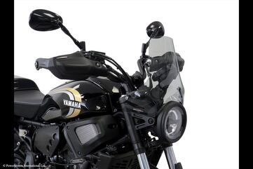 Powerbronze / パワーブロンズ Light Screen for YAMAHA XSR700 22-23 (275 MM HIGH)/FROSTED SAPPHIRE BLUE | 430-U338A-018